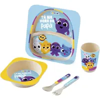 Kit de Refeição Bolofofos com 5 Peças Zoop Toys em oferta na Amazon