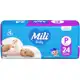 Fralda Mili Ultra Seca Jumbinho P 24 Unidades em oferta