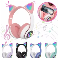 Imagem da promoção Fone De Ouvido Bluetooth Orelha Gatinho Infantil Led Sem Fio