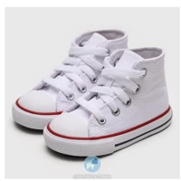 Imagem da promoção Tênis Infantil Converse Chuck Taylor All Star Branco - Tam 18 ao 25