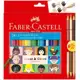 Lápis de Cor Faber-Castell Ecolápis 24 Cores + 3 Tons de Pele em oferta