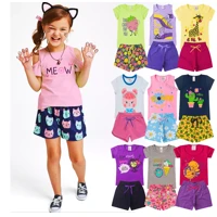 Imagem da promoção Kit Conjunto Infantil Menina Verão 08 Peças Envio Imediato