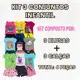 Kit 3 Conjuntos Verão Menina (Tam. 1 ao 8) em oferta
