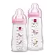 Kit MAMadeira MAM - Easy Active Set - Mamadeiras de 270ml e 330ml - Rosa em oferta
