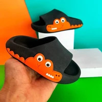 Imagem da promoção Chinelo Infantil Menino Slide Nuvem Macio Confortável Leve Dia Dia Crocodilo