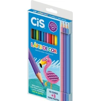 Imagem da promoção Lápis de Cor CIS 12 cores + 3 Lápis Tons Pastel