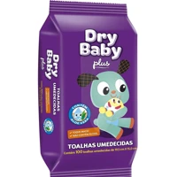 Imagem da promoção Toalhas Umedecidas  Dry Baby Plus 100 Unidades