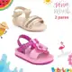 Kit 2 Sandálias Infantil Menina Bebê Feminina Promoção Lançamento Confortável em oferta