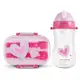 Kit Pote Marmita 400ml e Garrafa 460ml Infantil PICCOLINO - Rosa em oferta