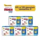 frauda descartável kit com 5 pacotes +1 sabonete cha kit fralda todos os tamanhos RN, P ,M G,XG em oferta
