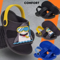 Imagem da promoção Sandália Infantil Menino Papete Masculina Voltas as Aulas Vários Modelos Confortável Original Promoç