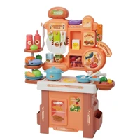 Imagem da promoção Cozinha Bancada Infantil Mini Chef Com 46 Peças Maxi Toys