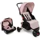 Travel System Cosco Kids,Toffy Duo, Rosa Listras em oferta