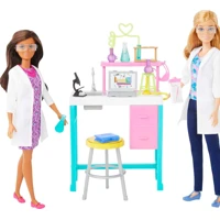 Barbie Conjunto de Brinquedo Laboratório de Ciências para crianças a partir de 3 anos em oferta