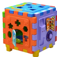 Imagem da promoção Brinquedo Educativo Infantil - Cubo Didático GRANDE Unisex Menino/Menina 6 Meses + Bebê Diversas For