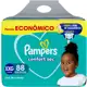 Fralda Pampers Confort Sec XXG 88 unidades em oferta