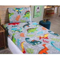 Imagem da promoção Jg De Lençol Solteiro Infantil Com Elástico 02 Peças