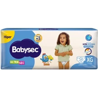 Imagem da promoção Fralda Babysec Ultrasec Galinha Pintadinha Tam. XG 11 a 14kg 56 Unidades