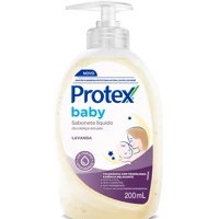Sabonete Líquido Para Bebês Protex Baby Lavanda 200ml Garrafa em oferta