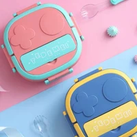 Imagem da promoção Lancheira Infantil Para Comida Escola Bebê Passeio Marmita Térmica De Aço Inoxidável Portátil