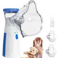 Imagem da promoção Nebulizador Portátil Mini Inalador Silencioso Ultra-sônico Automático para Adultos e Crianças