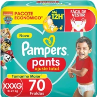 Imagem da promoção Fralda Pampers Pants Ajuste Total XXXG com 70 Unidades