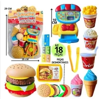Imagem da promoção Kits de brinquedo comidinha infantil simulação Doces Confeitaria Padaria