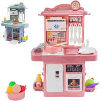 Imagem da promoção Cozinha Infantil De Brinquedo Completa Sai Água e Som Com Acessórios Faz de conta