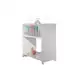 Mini Berço com Colchão 2 em 1 Compacto unisex para Quarto de Bebê Branco Rosa Madeirado em oferta