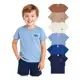 Kit 5 Camiseta Infantil Menino Casual Básica 100% Algodão em oferta