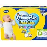 Imagem da promoção MamyPoko Fralda-Calça Dia & Noite P 46 Unidades