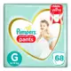 Fralda Pampers Premium Care Pants G 68 unidades em oferta