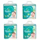 Kit de Fraldas Pampers Confort Sec 4 pacotes (G 120 unidades e XG 116 unidades = 236 unidades) em oferta