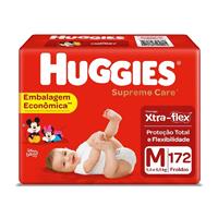 Imagem da promoção Fralda Huggies Supreme Care Giga M 172 Unidades