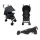Carrinho de Bebê Voyage Umbrella Park – Preto em oferta