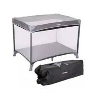 Berço Portátil Voyage Light Cinza - 0 a 15kg em oferta na Casas Bahia
