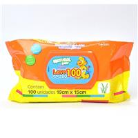 Imagem da promoção Toalha Umedecida Natural Baby Wipes 100 unidades [Comprando 2 ou mais]