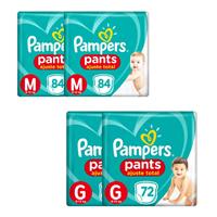 Imagem da promoção Kit Fraldas Pampers Pants Ajuste Total