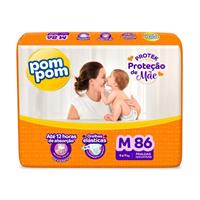 Imagem da promoção Fralda Pom Pom Protek M 86 Unidades