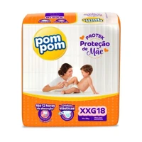 Imagem da promoção Fralda Pom Pom Protek XXG 18 Unidades