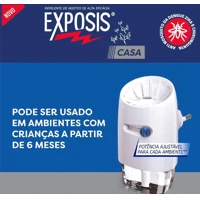 Imagem da promoção Repelente Elétrico Líquido para Tomada, Aparelho e Refil Exposis Casa 32,9ml