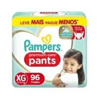 Fralda Pampers Premium Care Pants XG 96 Unidades em oferta na Amazon