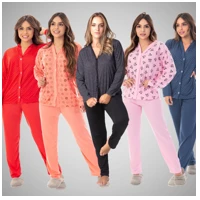 Imagem da promoção Pijama Amamentação Longo Botão