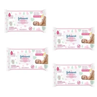 Imagem da promoção Kit Johnsons Baby Toalhinhas Extra Cuidado 4 pacotes com 96 unidades cada