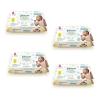 Imagem da promoção Kit Johnsons Baby Toalhinhas Recém-nascido 4 pacotes com 96 unidades cada