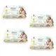 Kit Johnsons Baby Toalhinhas Recém-nascido 4 pacotes com 96 unidades cada em oferta