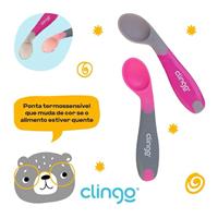 Imagem da promoção Colheres De Silicone Termosensiveis Clingo