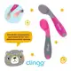 Colheres De Silicone Termosensiveis Clingo em oferta