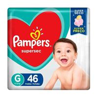 Imagem da promoção Fralda Pampers Supersec G 46 unidades