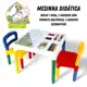 Mesa Didática Infantil Com Cadeiras 49cm - Mesinha Educativa de Atividades para Criança em oferta